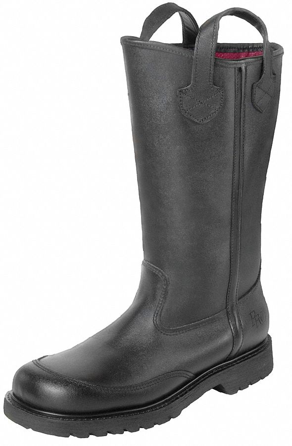 Ins Fire Boots, Mens, 12-1/2W, 1PR