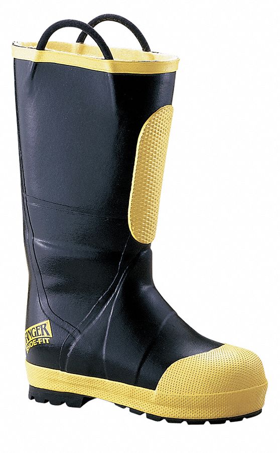 Ins Fire Boots, Mens, 9-1/2N, 1PR