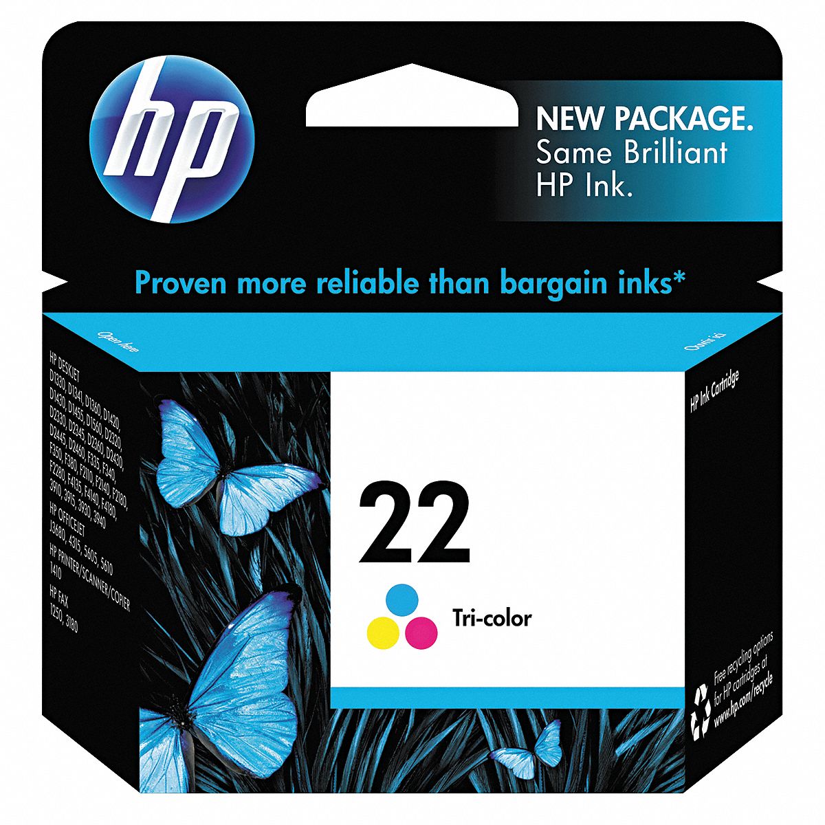 Ink Cart, HP, Desk, Office, Tricolor