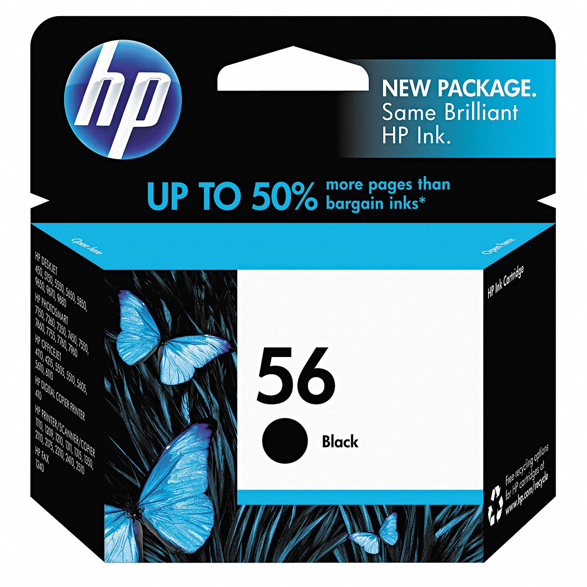 Ink Cart, HP, Fax, Deskjet, Photo, Blk
