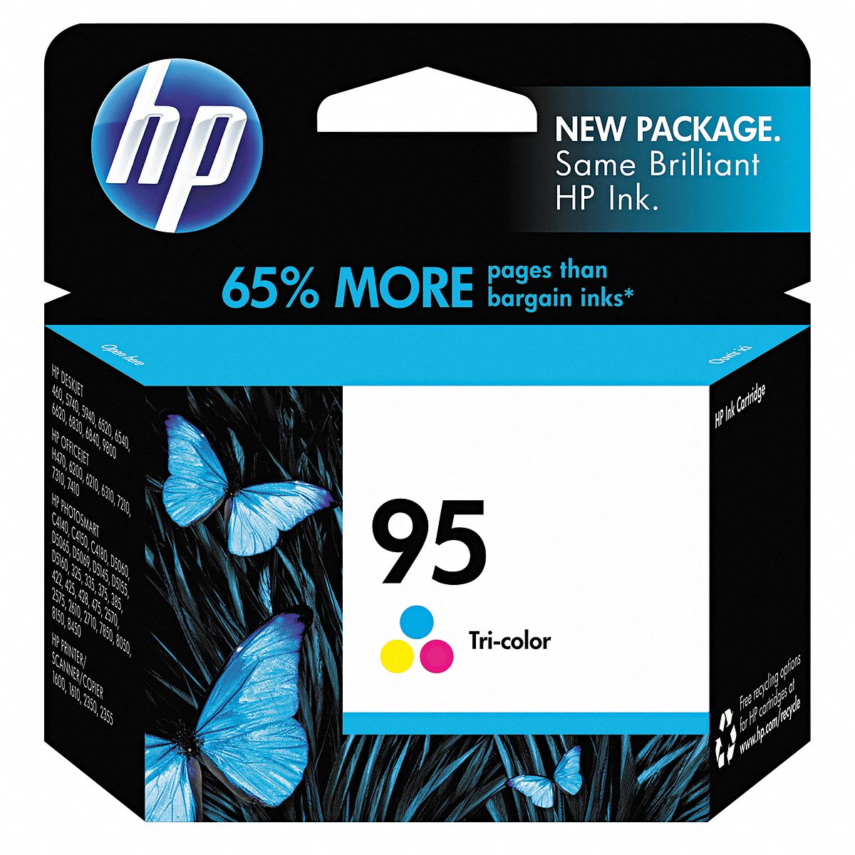 Ink Cart, HP, Desk, Office, Tricolor