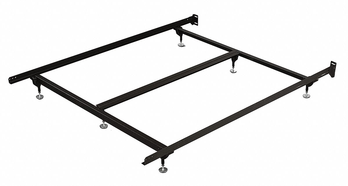 Bed Frame, Capacity 500 lbs, Queen, 60 In.