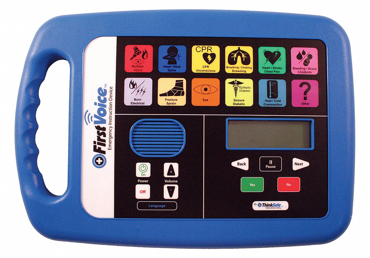 First Aid Emergency Instruction Device