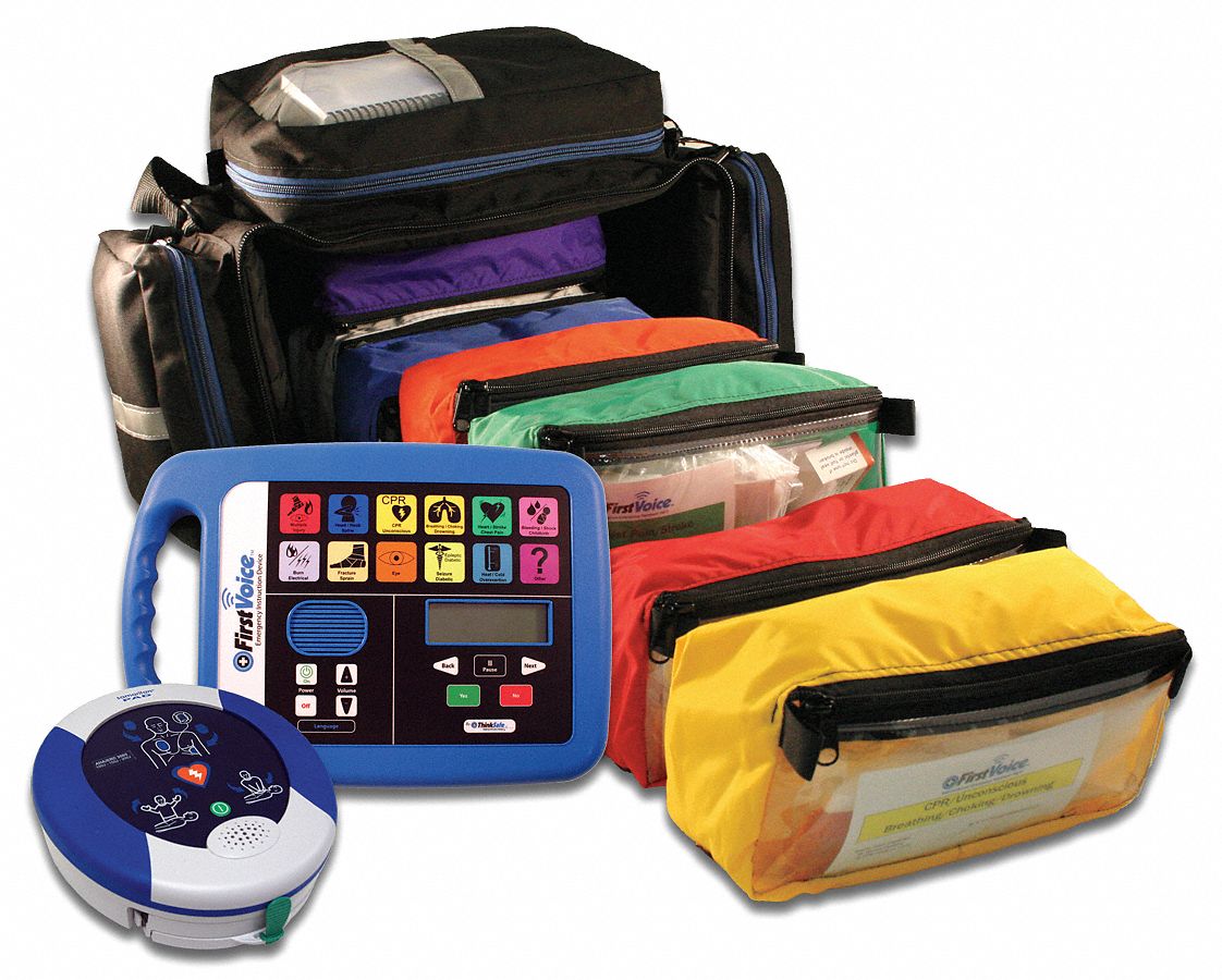 Jumpbag, 100 Person, OSHA, First Aid/AED