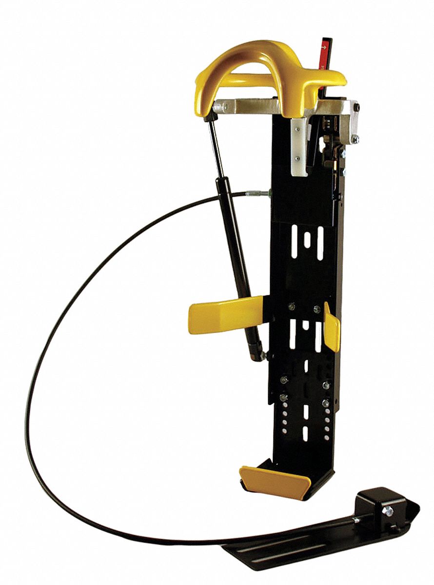 Restraint, Blk/Ylw, Nylon, Thermoplastic