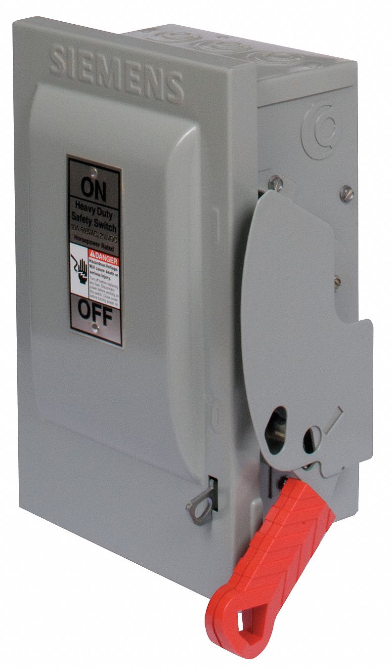 Safety Switch, NEMA 3R, 3W, 3P, 8x14.5x26