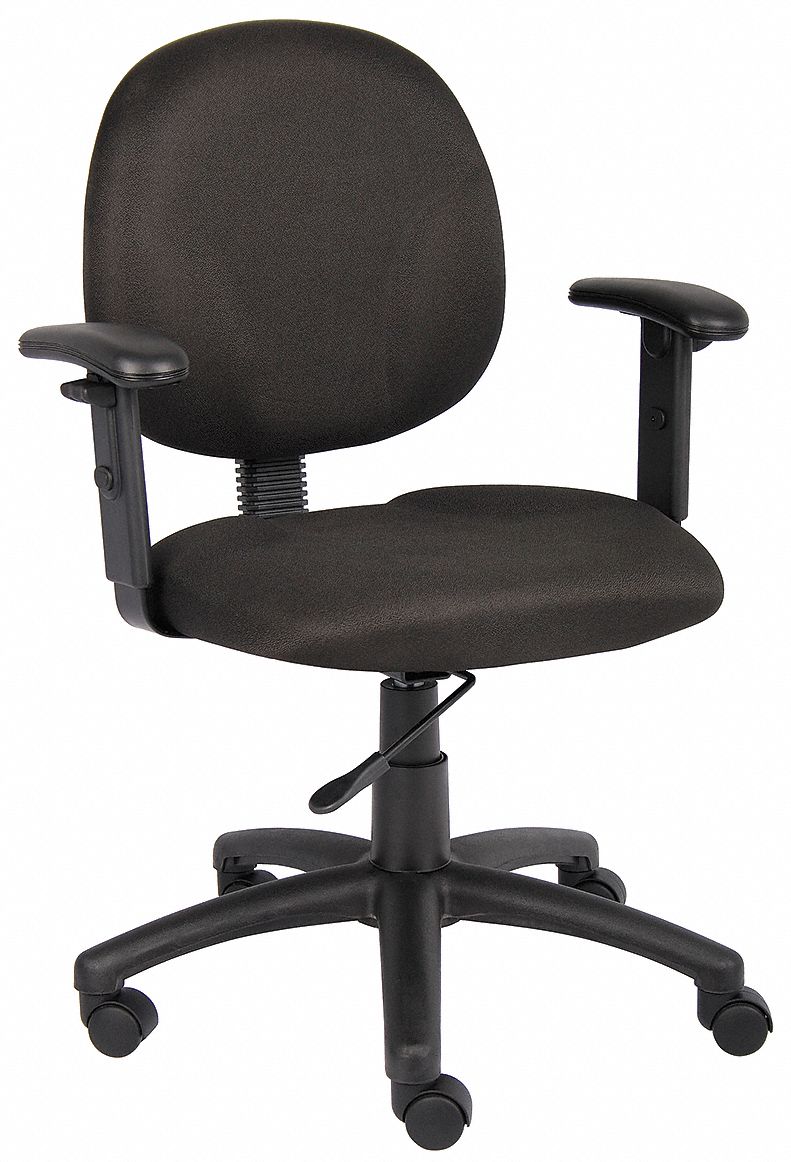 Task Chair, Ergonomic, Black