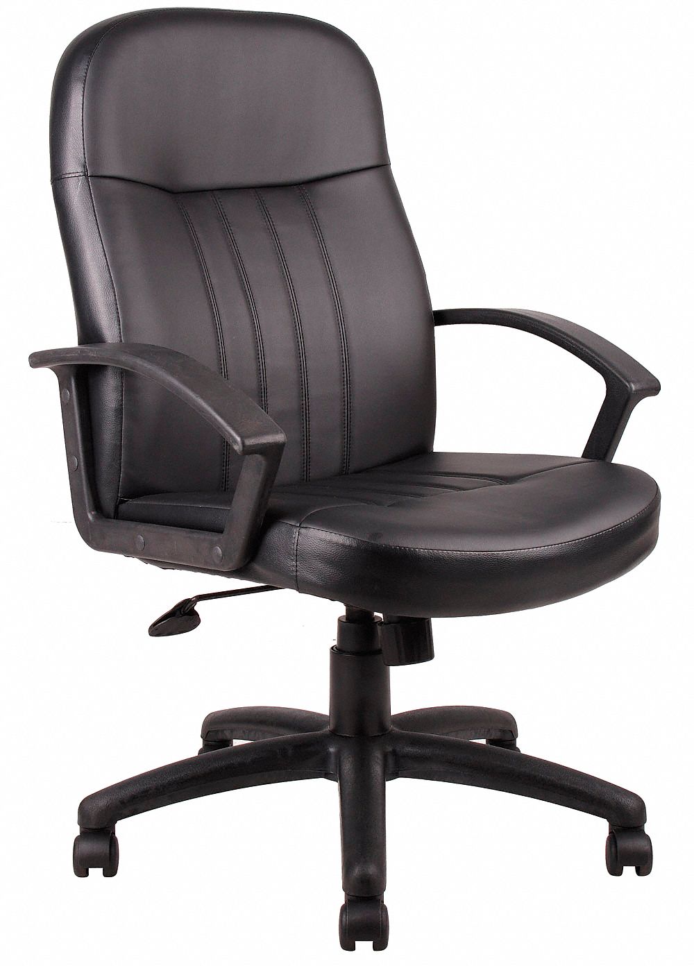 Executive Chair, Leather, Black