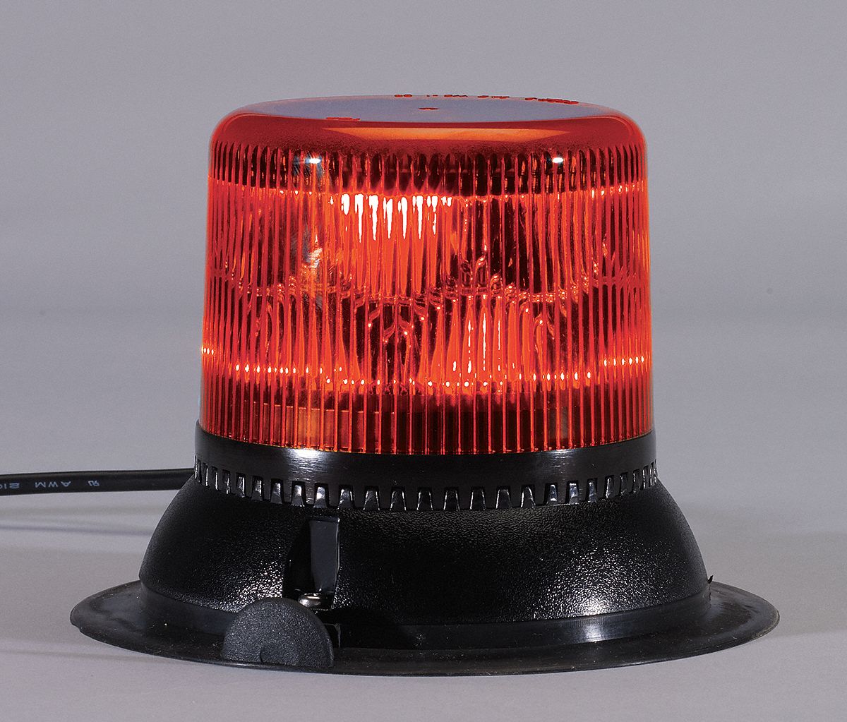 Dual Level Strobe, Red, Mag/Suction, LED