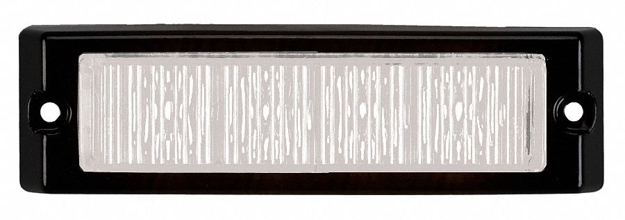 Single Hd Dash/Deck Light, LED, Wh, 4-1/2 W