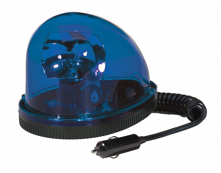 Strobe Light, Blue, Magnetic, Halogen