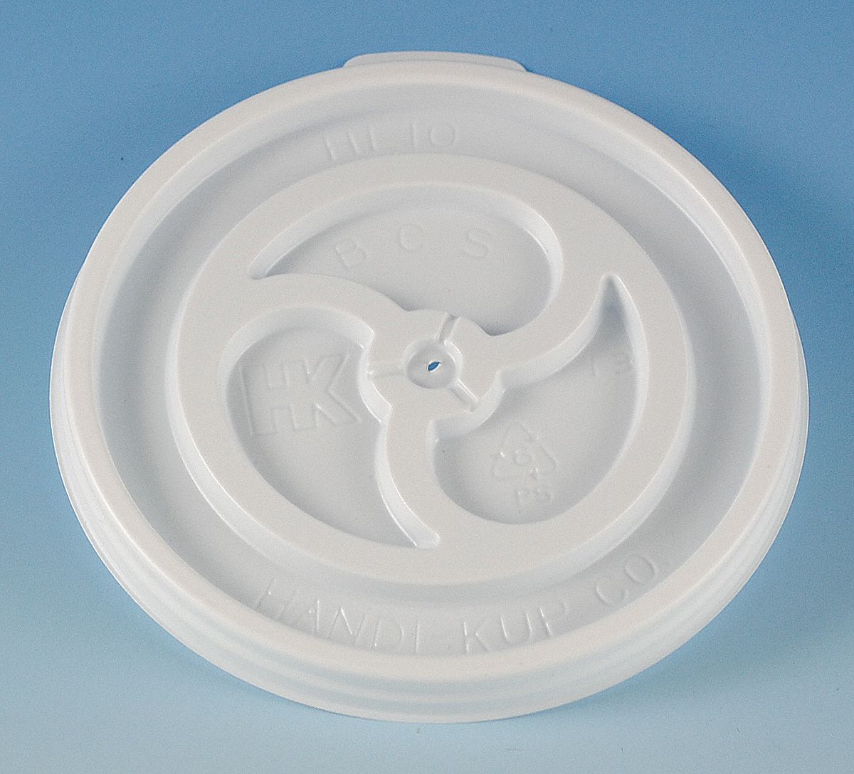 Disposable Lid, Vented, White, PK 1000