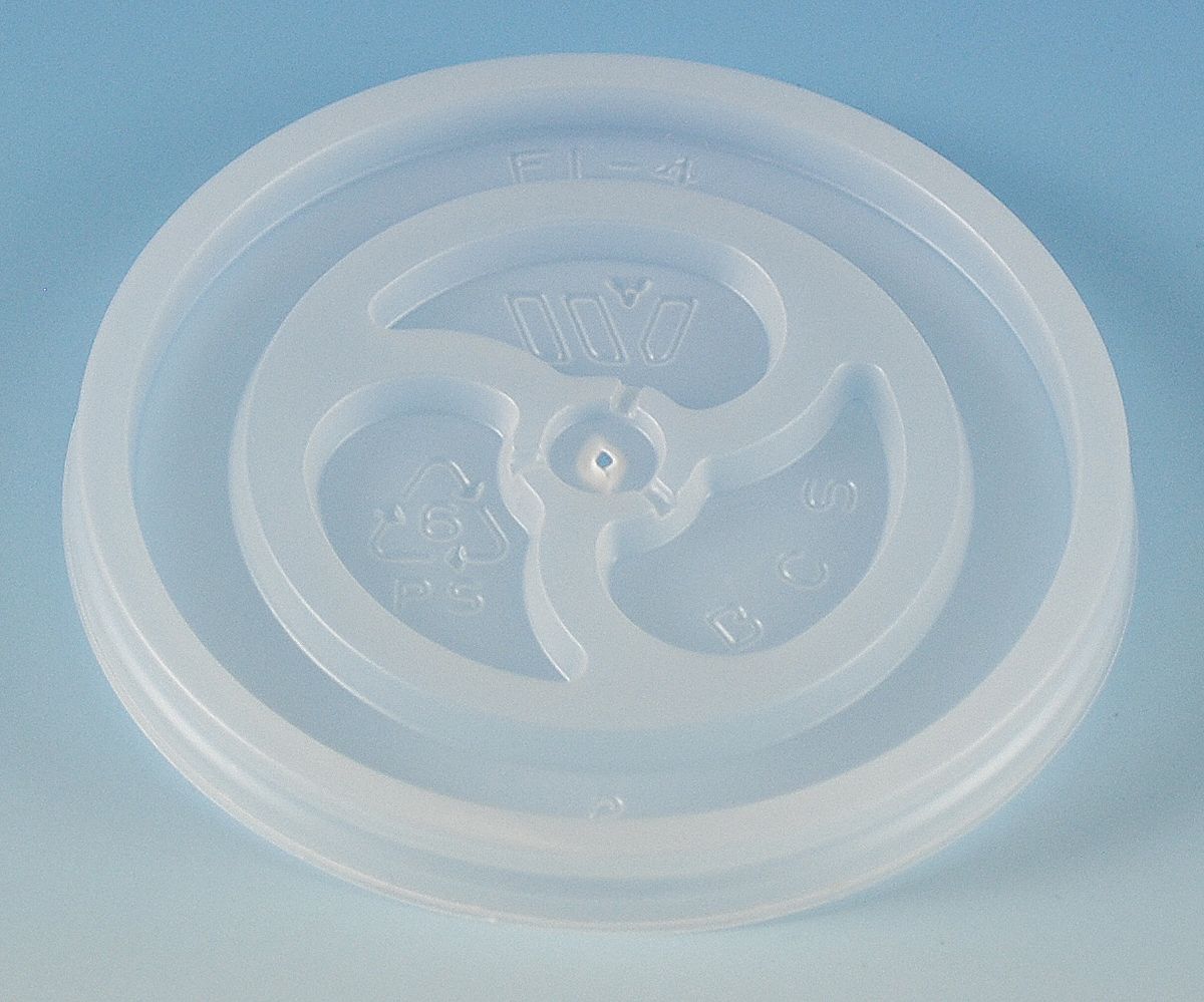 Disposable Lid, Vented, Transl, PK 1000