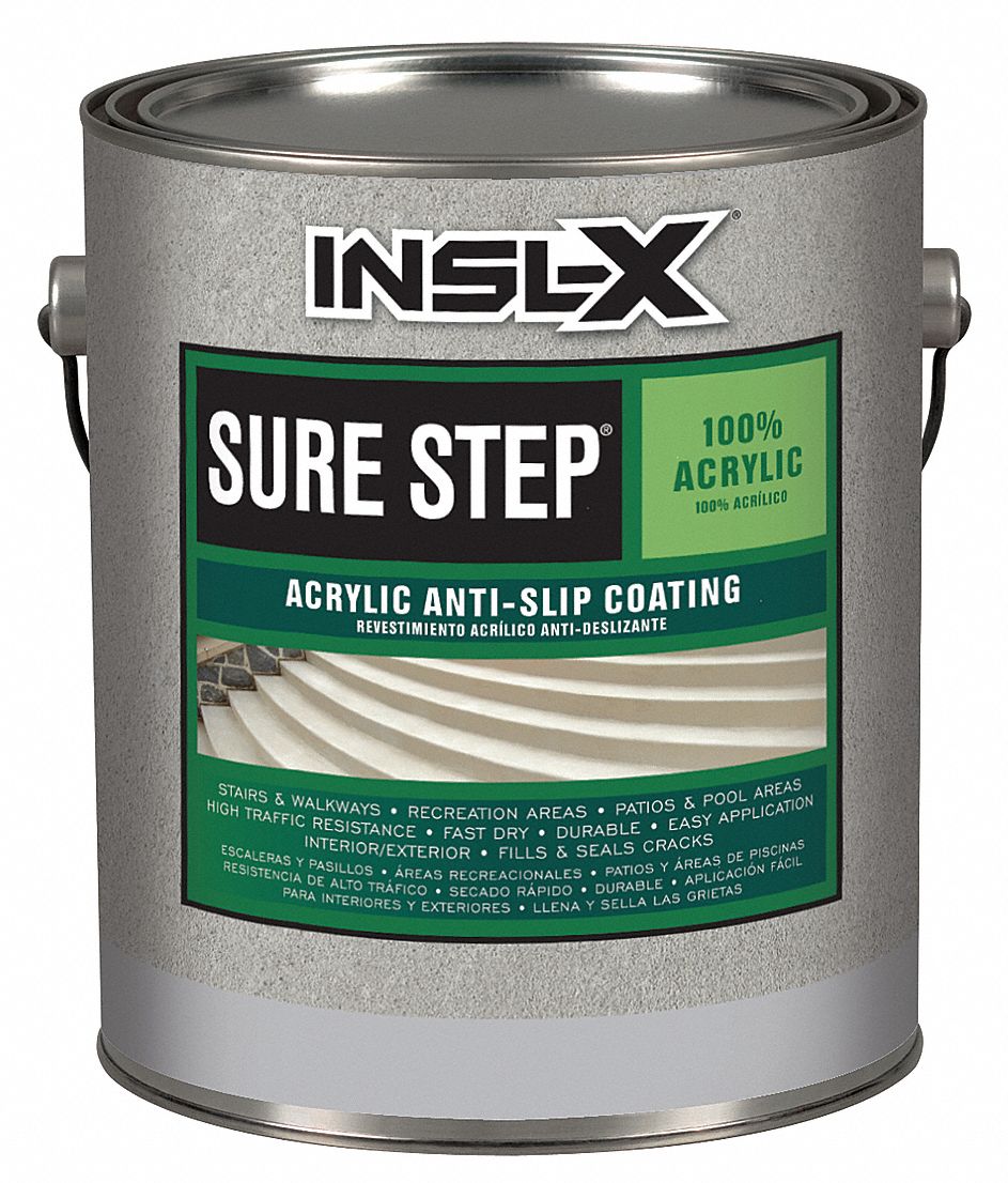 Anti-Slip Coating, Light Gray, 1 gal.