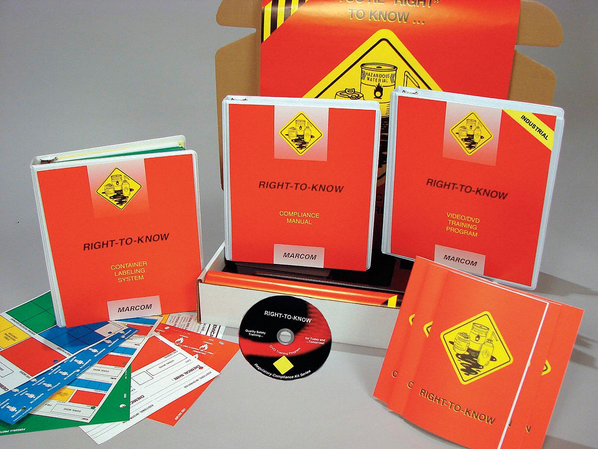 Right-To-Know for Industrial DVD Kit