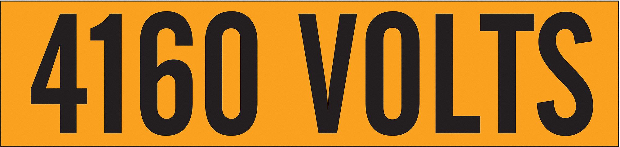 Voltage Card, 1 Marker, 4160 Volts