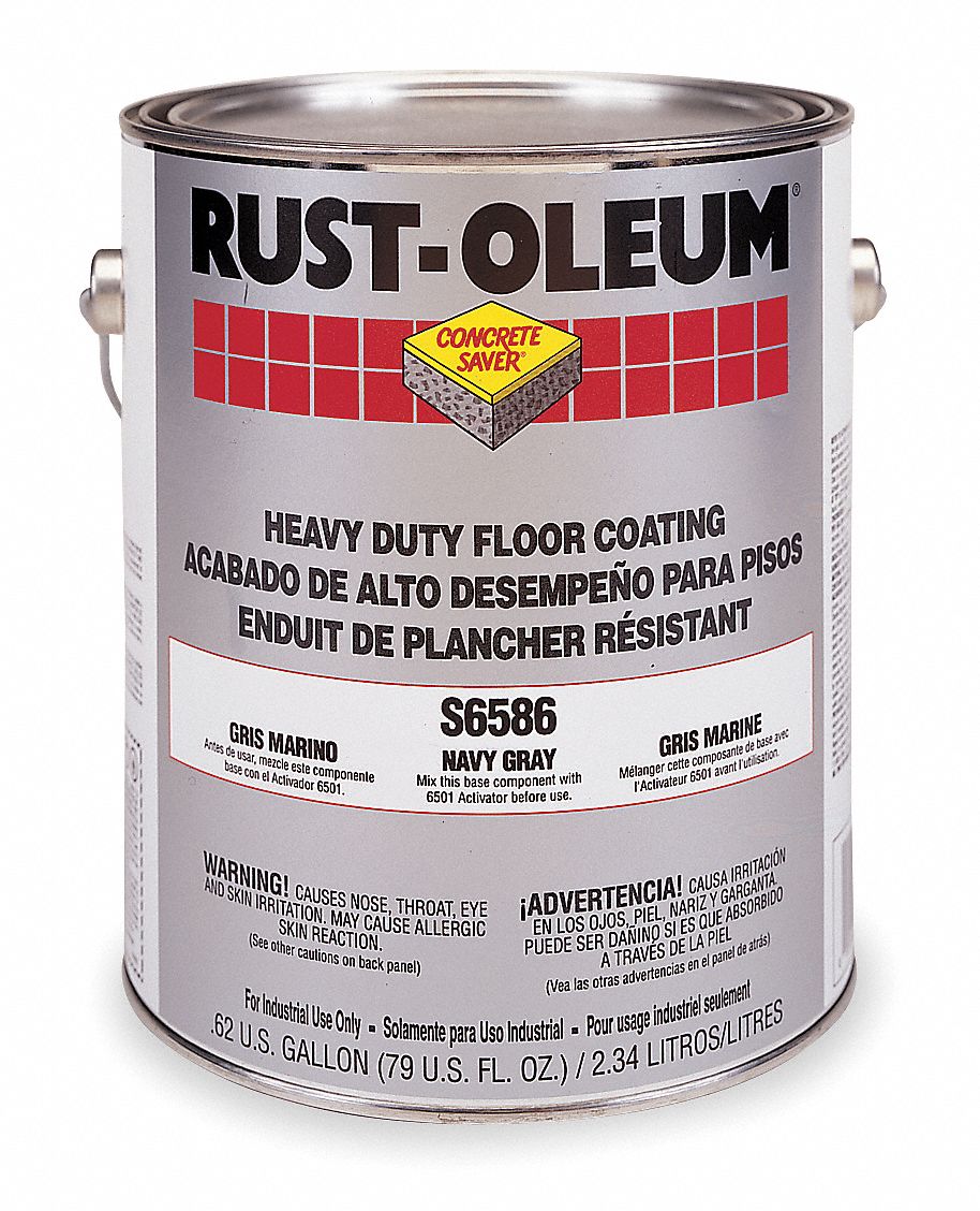 6500 Epoxy Floor Coating, Navy Gray, 1 gal