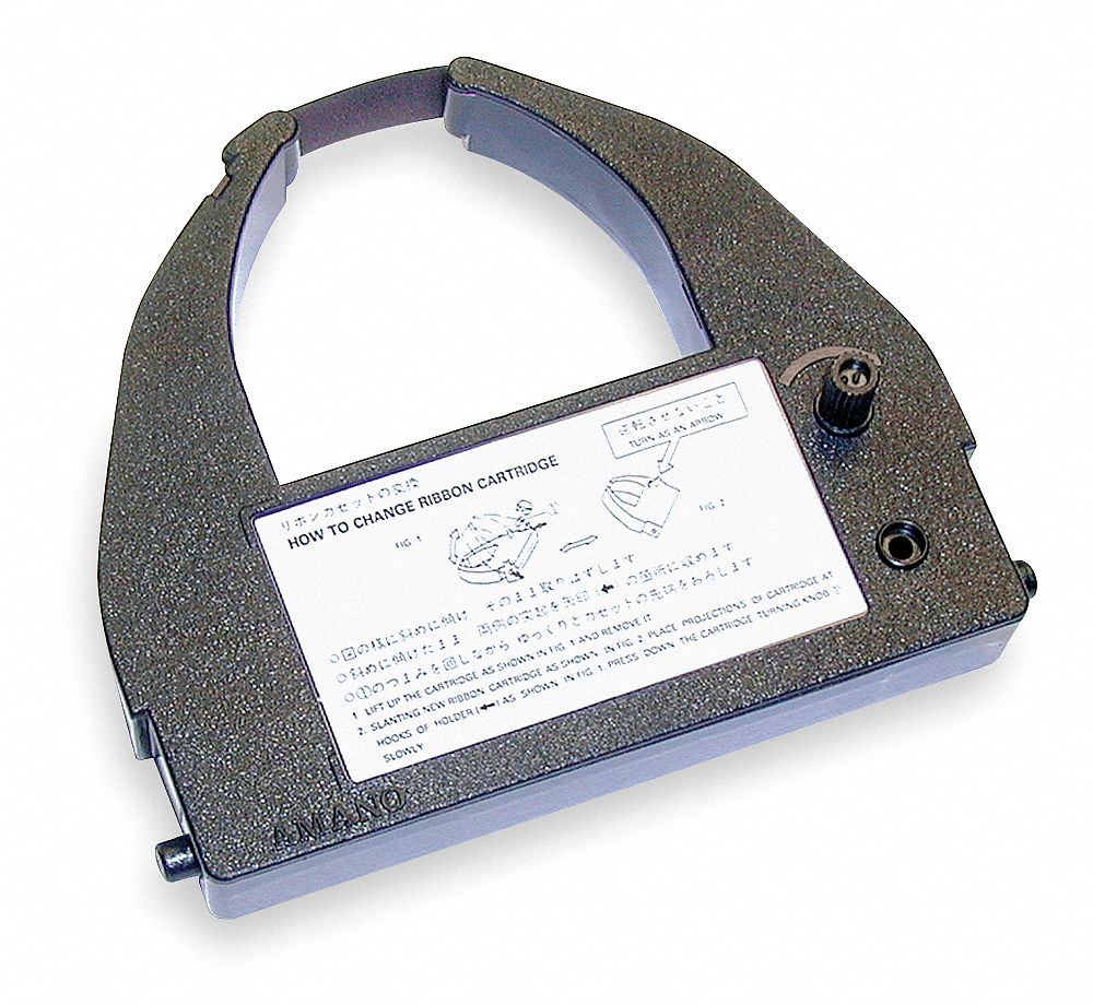 Replacement Ribbon, Black, For MJR-7000EZ