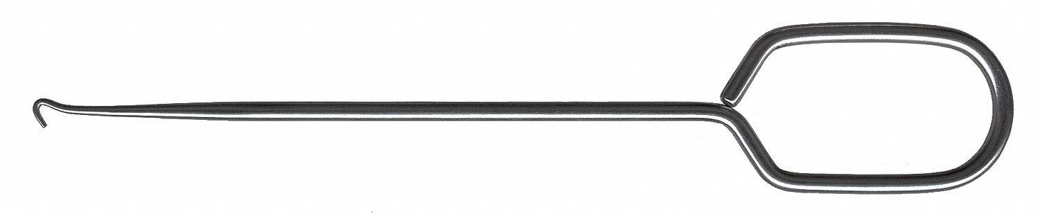 Spring Tool w/Handle, Pull, 6 In