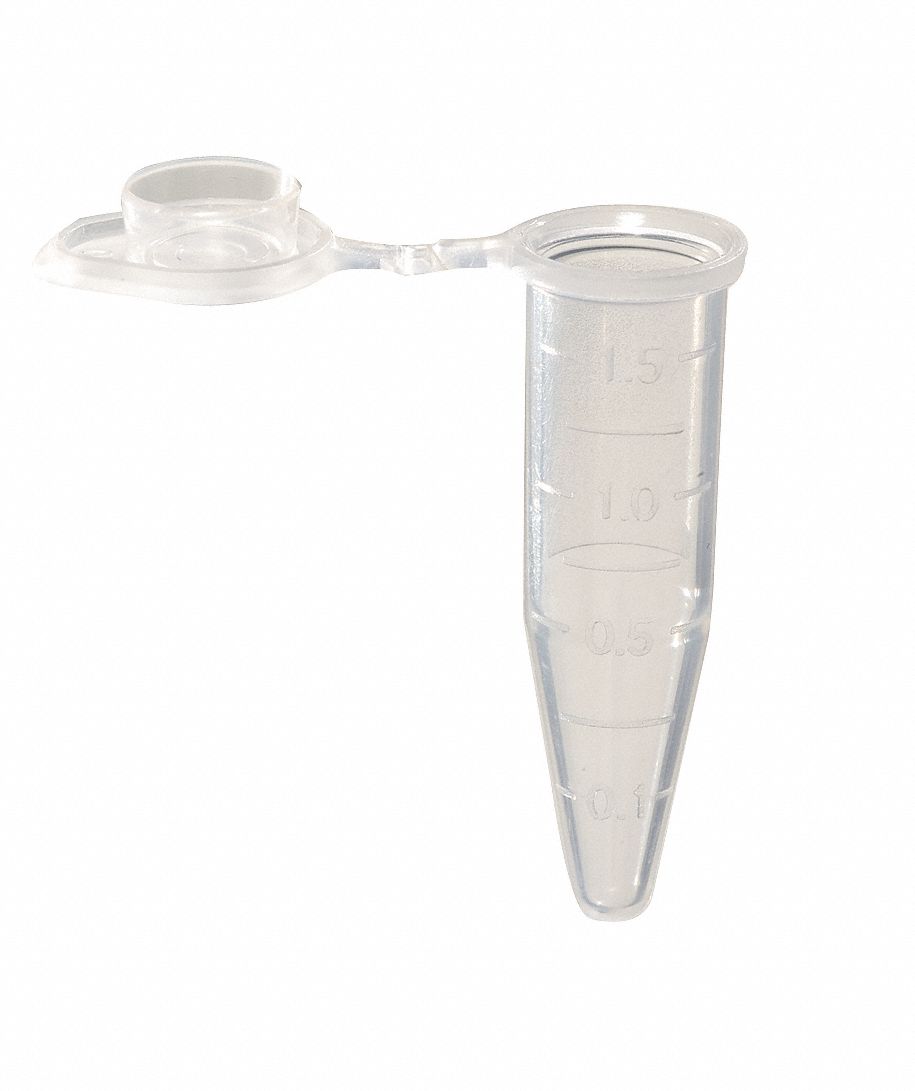 Microtube, PP, Natural, 1.5 mL, PK 500