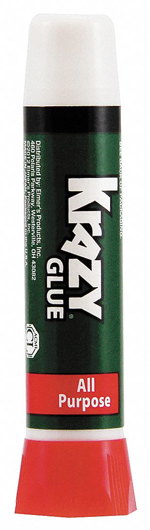 Instant Adhesive, Krazy Glue, 0.07oz. Tube