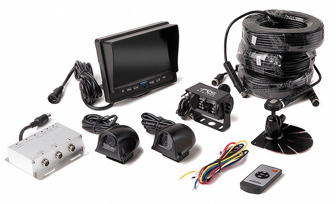 Camera System(1)Surface, (2) Side Cameras