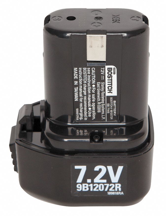 Battery Pack, 7.2V, NiCd, 1.4A/hr.