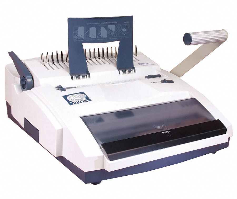 Binding Machine, Electric, Comb and Wire