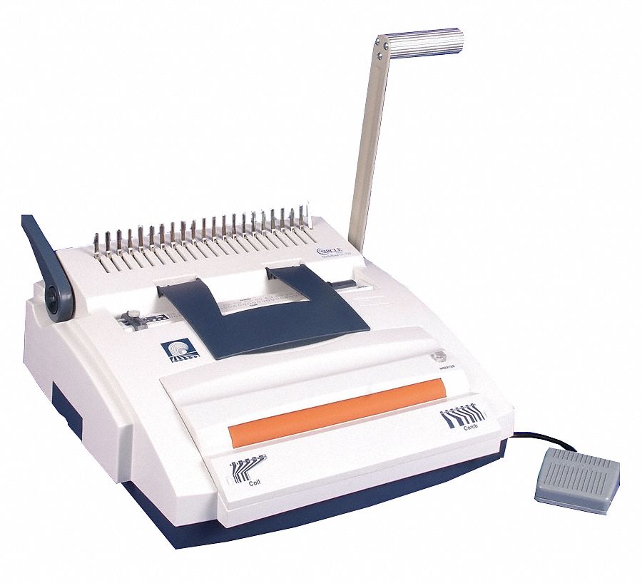 Binding Machine, Manual, Comb and Coil