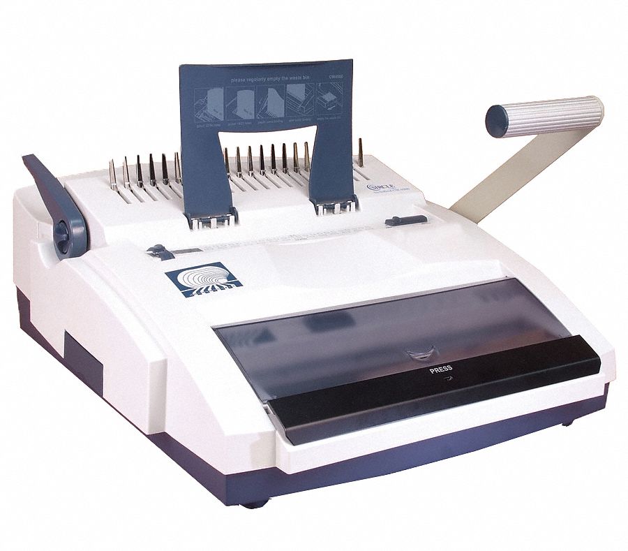 Binding Machine, Manual, Comb and Wire
