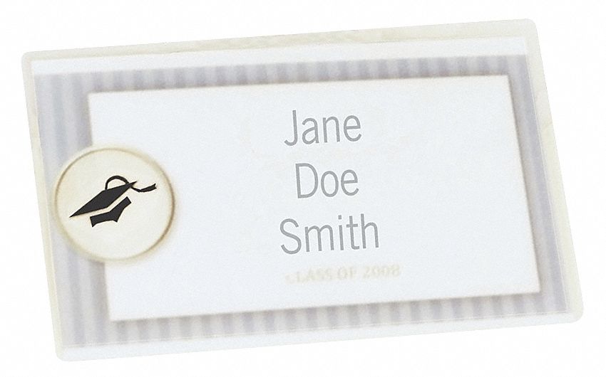 Laminating Pouches, 2-1/8x3-3/8in, PK100