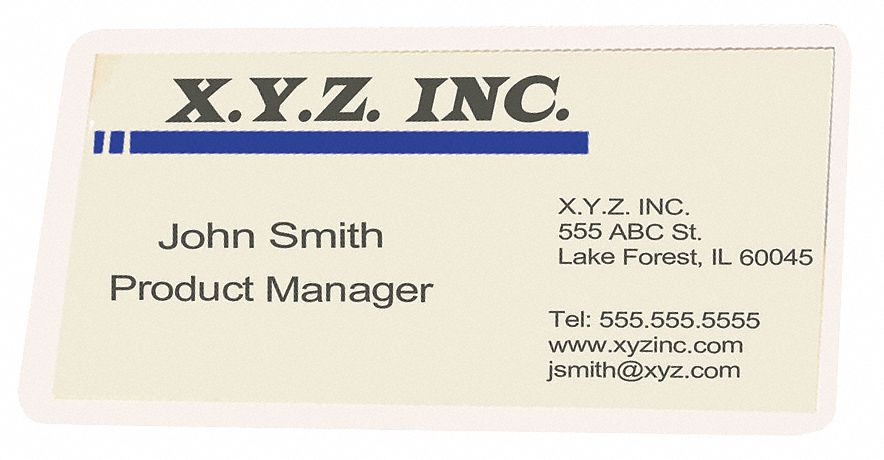 Laminating Pouches, 2-1/4x3-3/4in, PK100
