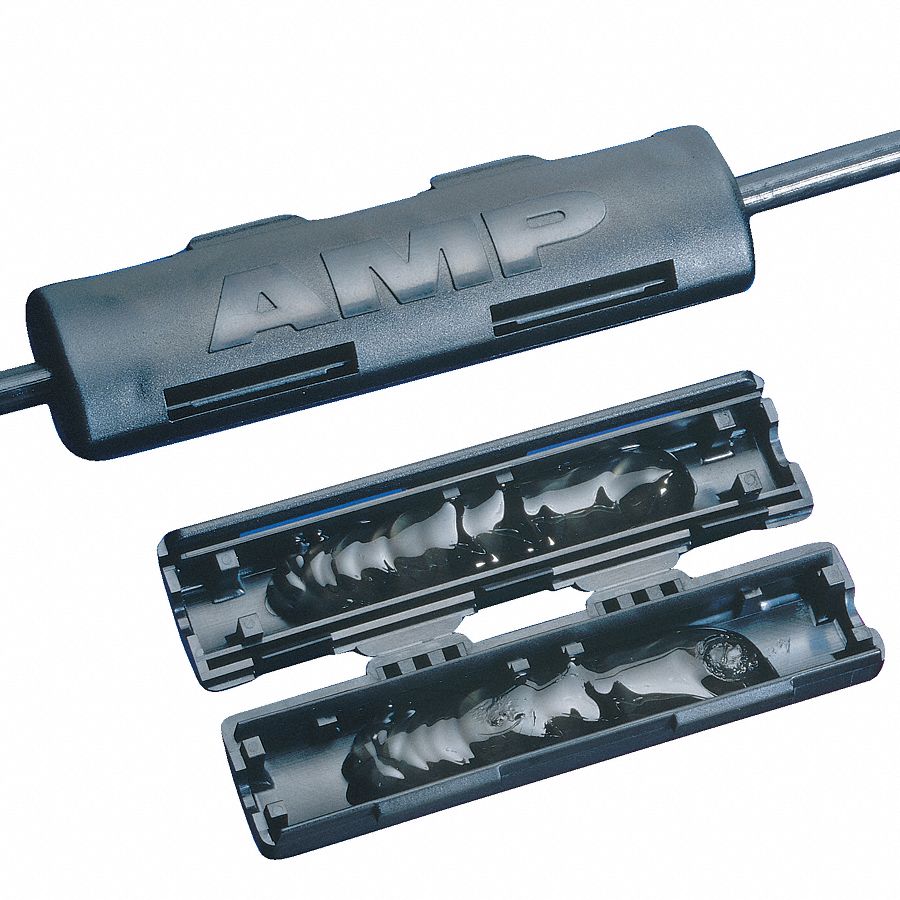 Phone Splice Kit, 2 Pair, 60V, Black