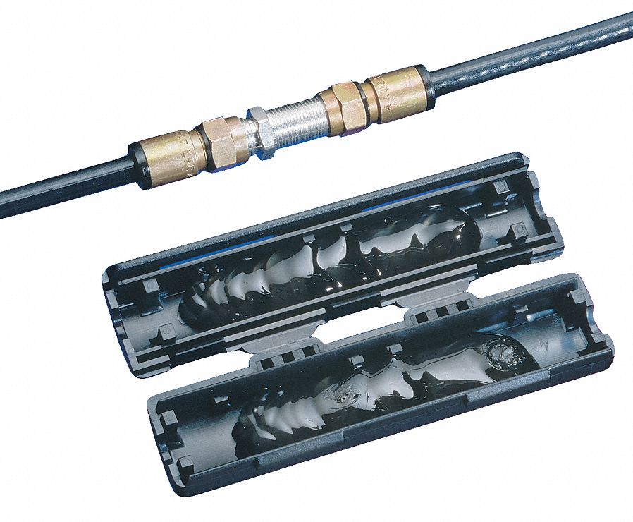 Coax Splice Kit, Series 7/11, 60V, Black