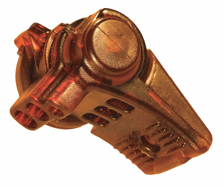 Wire Connector, Water Resist, Copper, Pk2