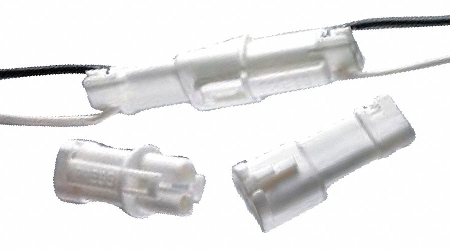Male/Female Ballast Disconnect, 18AWG, PK6