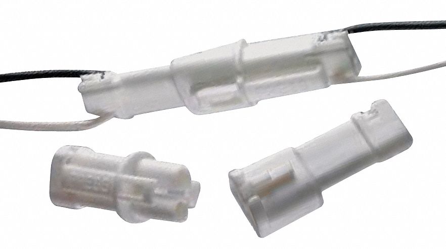 Male/Female Ballast Disconnect, 18AWG, PK2
