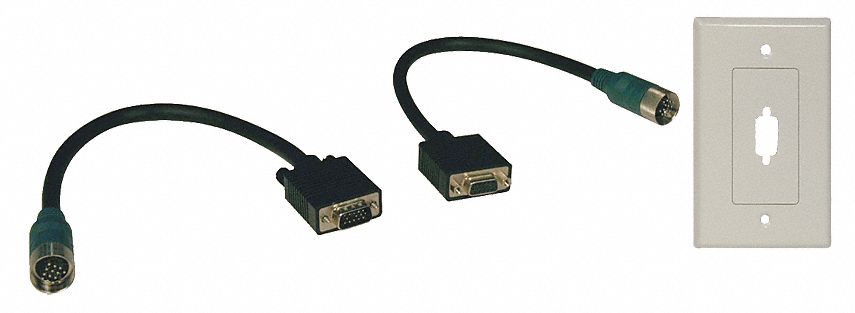 SVGA Connector Kit, SVGA, Wall Plate