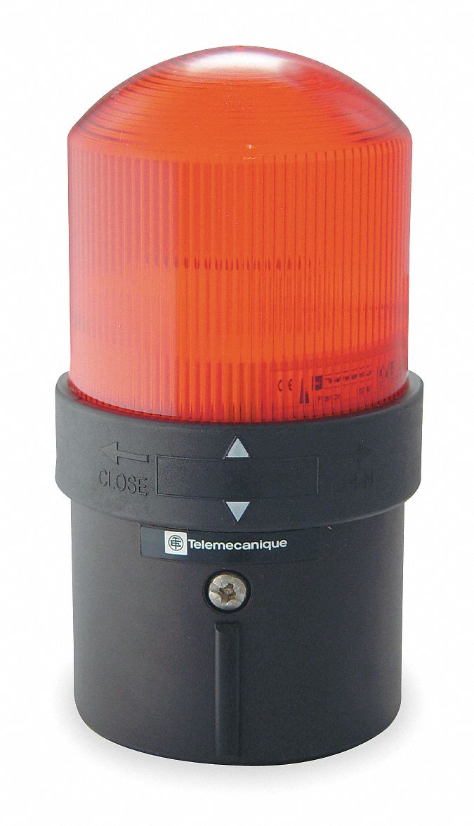 Warning Light, Strobe Tube, Red, 24VAC/DC