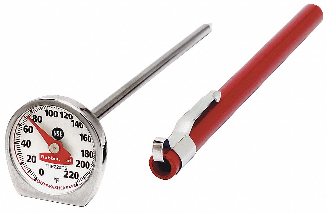 Dial Pocket Thermometer, 5 In. L