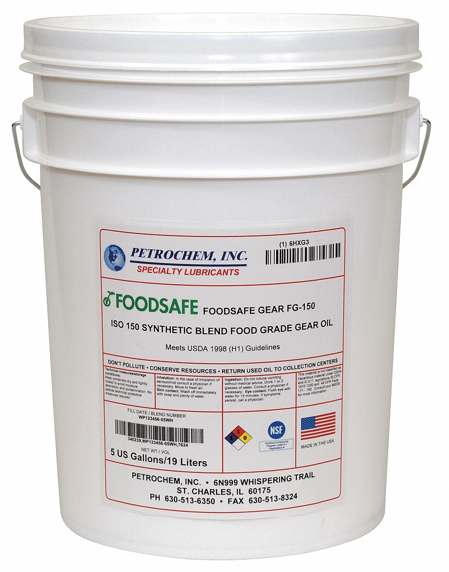 Food Grade SemiSyn Gear Oil ISO 150
