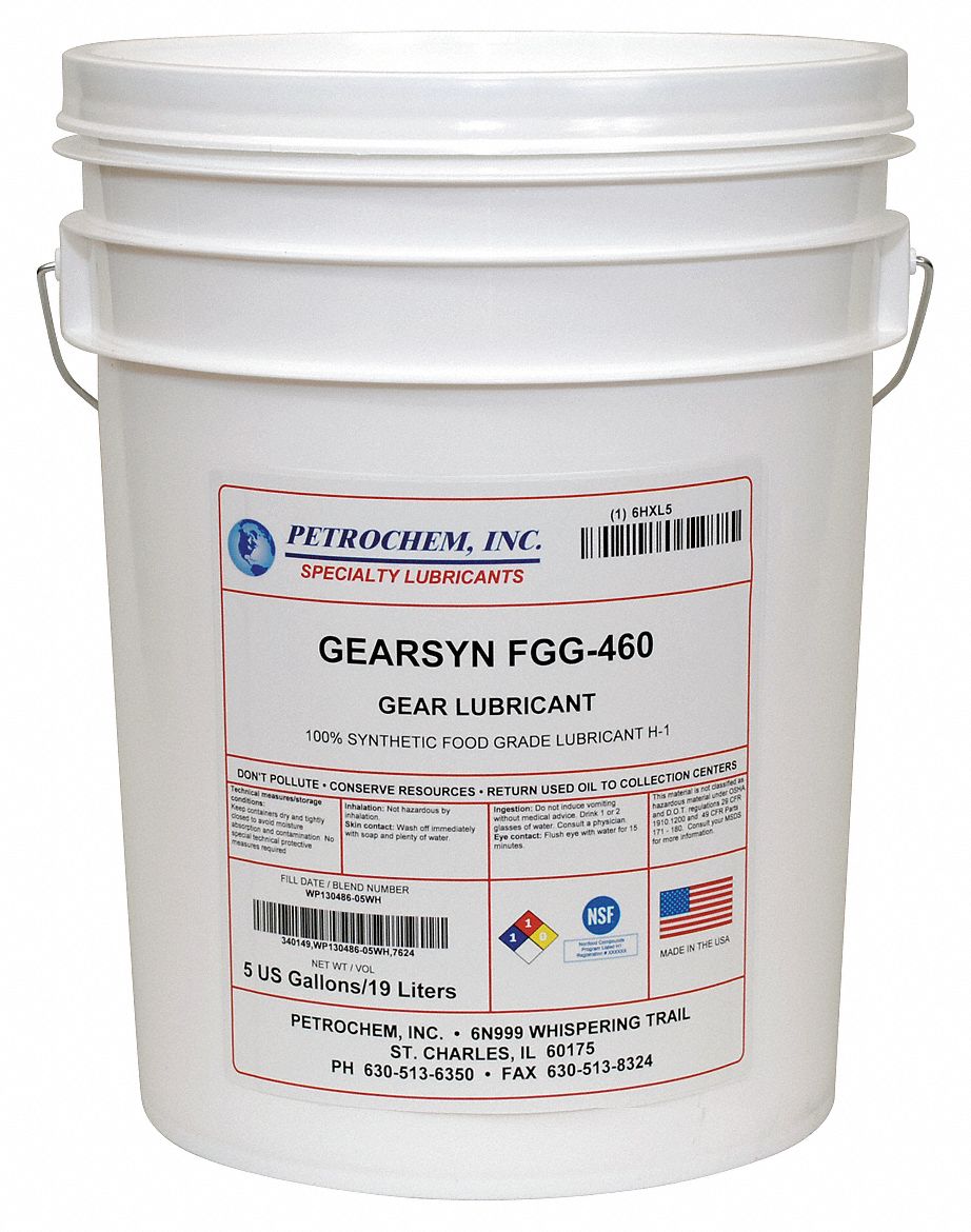 Food Grade Synthetic Gear Oil ISO 460