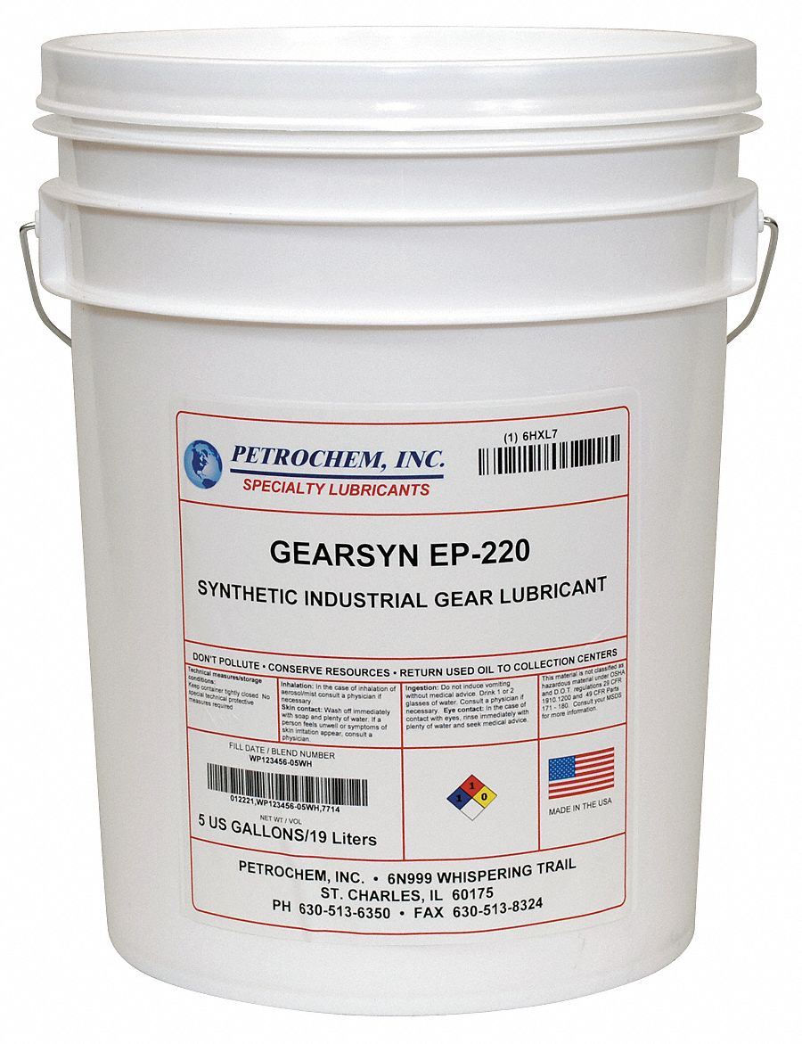 Synthetic EP Gear Lubricant ISO 220