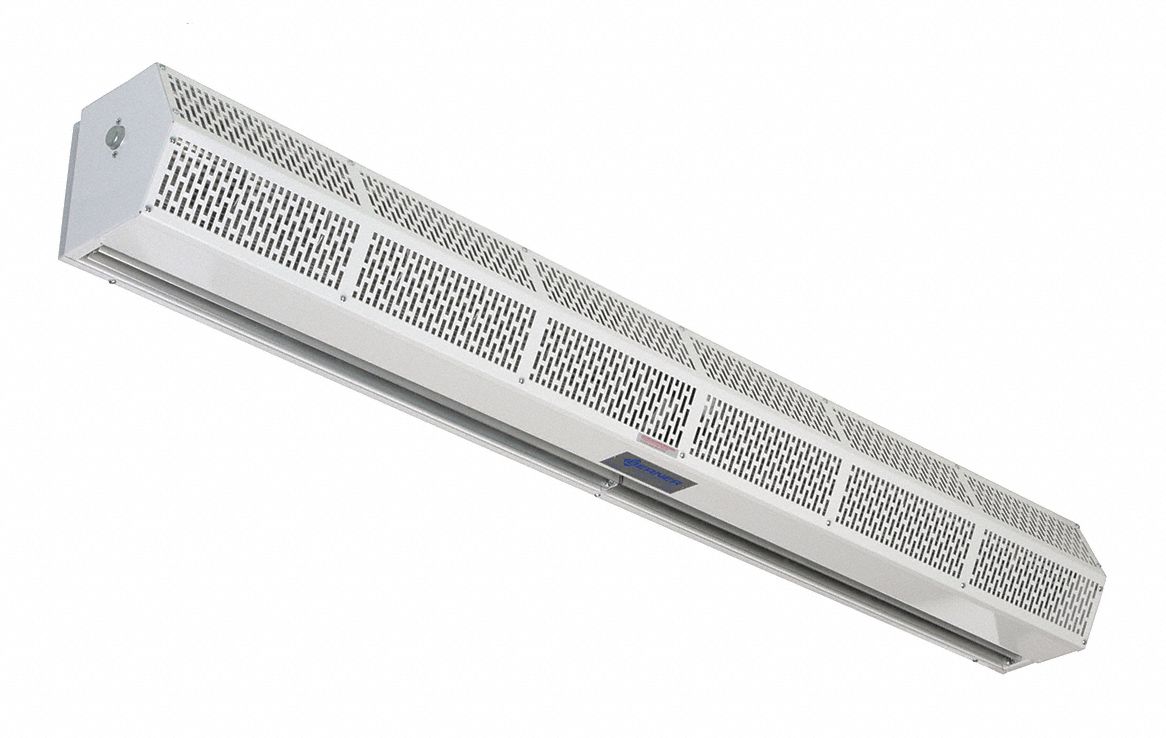 Low Profile Air Curtain, 8 In. D, 1360 cfm
