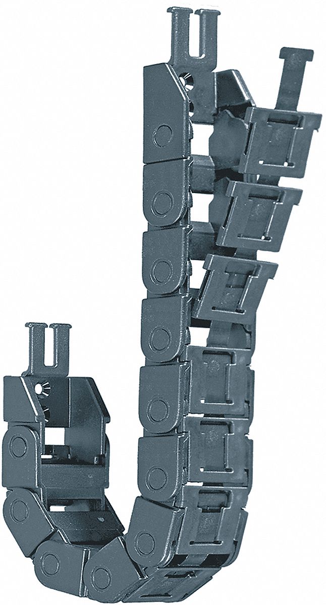 Cable Carrier, Micro, Open, OW.65In/16.5mm