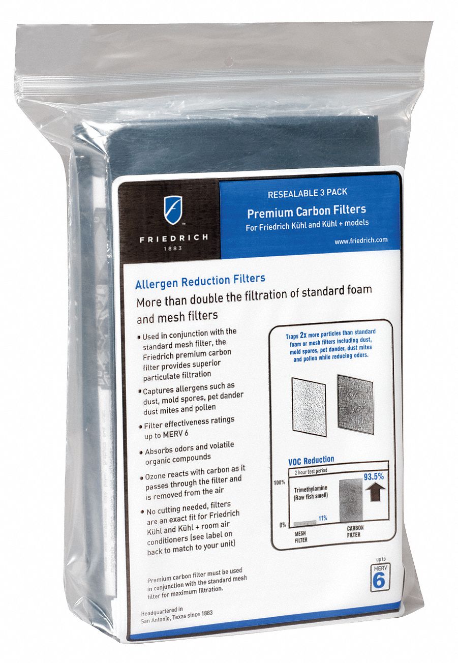 AC Filter, 19-3/8 In. W, 11-1/4 In. H