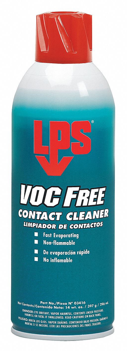 Non-Flammable Contact Cleaner, 14 oz.