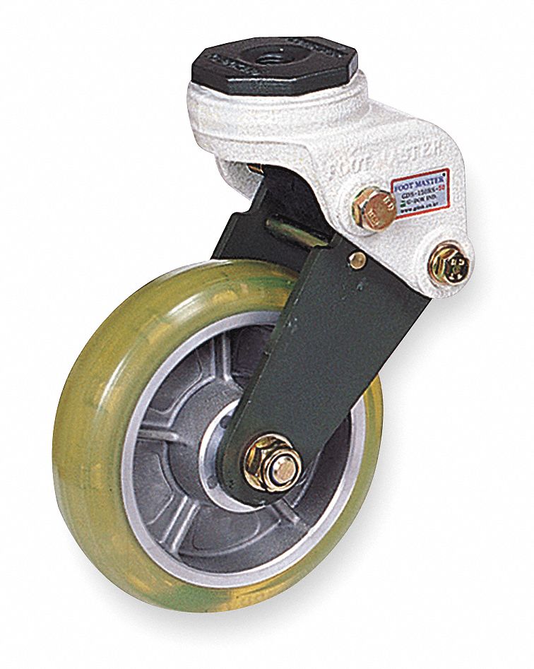 Rigid Stem Shock-Absorbing Caster