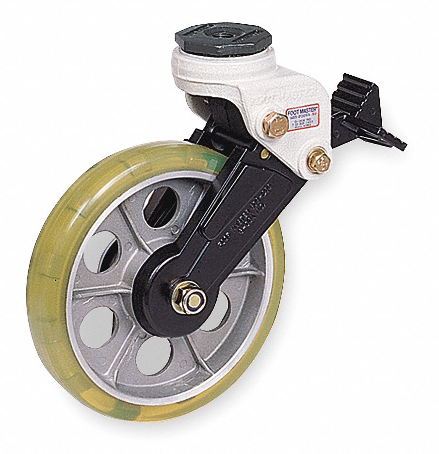 Swivel Stem Shock-Absorbing Caster