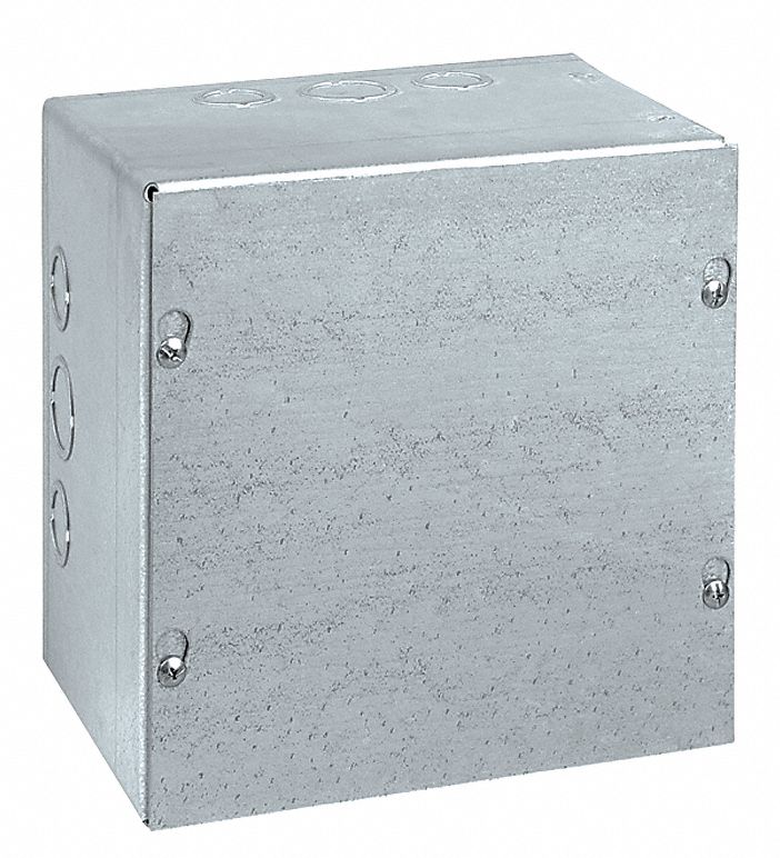 Enclosure, NEMA 1, 16 Ga, 6x6x4 In